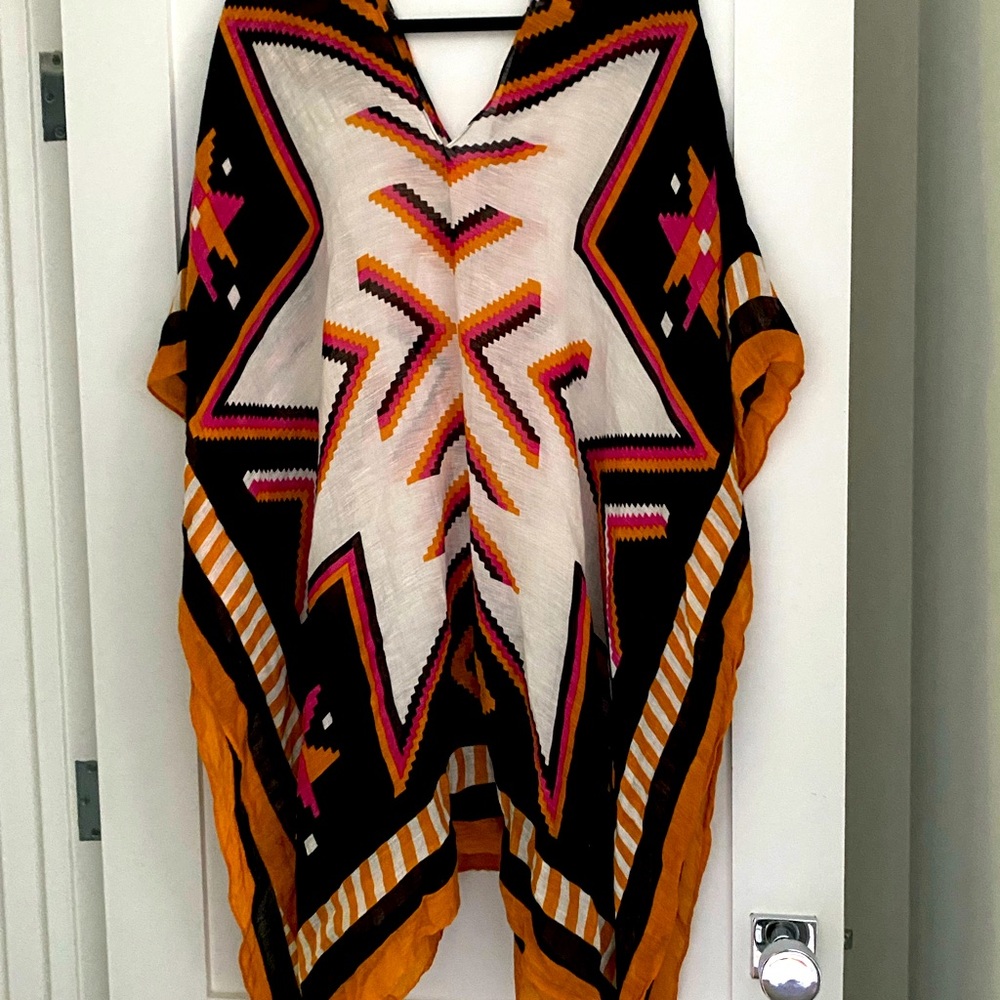 Theodora & Callum vintage swim coverup OS